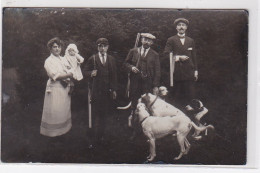 POLIGNY : Carte Photo De Chasseurs à Tir (chasse) - Très Bon état - Poligny