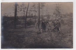 FORET D'ORLEANS : Carte Photo D'une Scène De Chasse à Tir (Sologne) - Très Bon état - Orleans