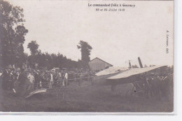 GOURNAY EN BRAY : Carte Photo Du Commandant FELIX En 1912 (aviation) - Très Bon état - Gournay-en-Bray