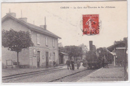 CREON : La Gare Des Chemins De Fer D'Orléans - Très Bon état - Andere & Zonder Classificatie