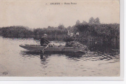 ARLEUX : La Hutte POTIEZ (chasse) - état (un Coin Plié) - Arleux