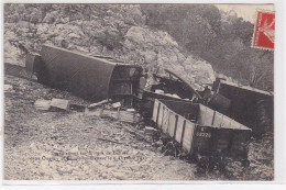 Déraillement Entre Ougney Et Baume Les Dames En Octobre 1911 - Très Bon état - Autres & Non Classés