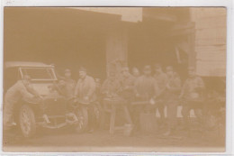 BAUD : Carte Photo De Militaires (automobile) - Très Bon état - Baud