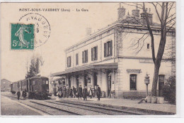 MONT SOUS VAUDREY : La Gare - Très Bon état - Altri & Non Classificati