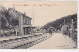 CHAUX DES CROTENAY : La Gare - Très Bon état - Autres & Non Classés