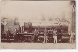 Locomotive Fabriquée à LILLES FIVES - Bon état (traces) - Other & Unclassified