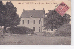 LA VILLENEUVE Près Crocq : école Et Mairie - Très Bon état - Other & Unclassified