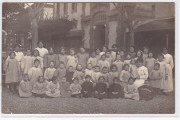 A LOCALISER : ARGELES ? : Carte Photo D'une Classe D'école (photo Paul BILLES) - Bon état (un Coin Plié) - Autres & Non Classés