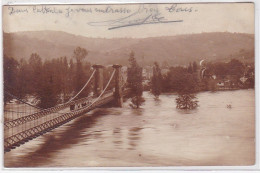 MEHUN SUR YEVRE : Carte Photo Des Inondations - Très Bon état - Mehun-sur-Yèvre