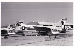 Photo Originale - Airplane - Plane - Aviation - Militaria - Avion Militaire Vought F-8 Crusader - Aviation