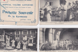 LE RAINCY : Série Complète De 10 Cpa Avec La Pochette (abimée) Hopital Valère Lefebvre - Kermesse 1916 - Très Bon état - Le Raincy