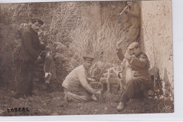 Carte Photo D'une Scène De Chasse (photo PLANCHON à MENDE)  - Très Bon état - Other & Unclassified