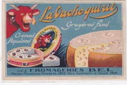 RABIER Benjamin : Carte Postale Ancienne - Publicité Pour Les Fromages "la Vache Qui Rit" - Bon état - Rabier, B.