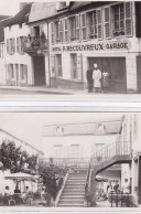 SEMUR : Lot De 2 Photos Format Cpa De L'hotel Restaurant RECOUVREUX En 1935 - Très Bon état - Andere & Zonder Classificatie
