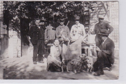 FONTAINEBLEAU : Carte Photo D'une Scène De Chasse En 1931- Très Bon état - Fontainebleau