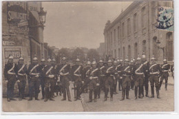 PARIS 20ème : Carte Photo Des Grèves De 1906 (militaire) - Très Bon état - Arrondissement: 20