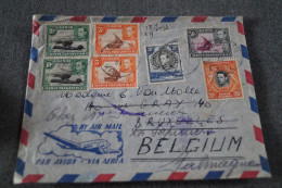 Très Bel Envoi Kenya - Belgique,Uganda 1951,+ Courrier, Pour Collection - Tanganyika (...-1932)