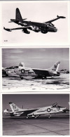 Photo Originale - Airplane - Plane - Aviation - Militaria - Avion  Militaire - Lot 5 Photos - Luchtvaart