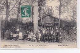 NEUILLY SUR SEINE : Ile De La Jatte "Au Petit Bonheur" - Café Julien - Bon état - Neuilly Sur Seine