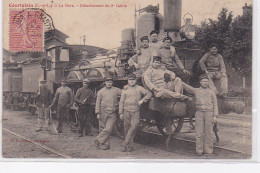 COURTALAIN : La Gare - Détachement Du 5ème Génie - Très Bon état - Courtalain