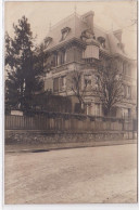 PARIS 16ème : Carte Photo D'une Villa Rue Du Docteur Blanche Vers 1907 - Très Bon état - Paris (16)