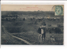 CHEVREUSE : Panorama De Chevreuse, En Joue.. Feu ! Fleury - Très Bon état - Chevreuse