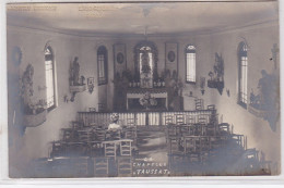 TAUSSAT LES BAINS : Carte Photo De La Chapelle (photo AUBERT NIZEAU) - Très Bon état - Autres & Non Classés