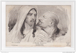 SOLOMKO (illustrateur Russe) : "le Baiser De Judas" (patriotique Ww1 - Judaica) - Très Bon état - Solomko, S.