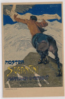 PUBLICITE : Mostra Segantini Padiglione A Grybicy Espos De Milano 1906, Agrini - Tres Bon Etat - Publicité