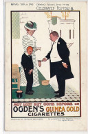 PUBLICITE : Raphael Tuck  Sons Celebrated Posters Not Lost But Gone Before On Ogden's Guinea Gold Cig. - Tres Bon E - Publicidad