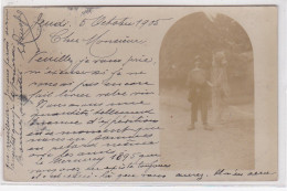 A LOCALISER (environs De DIJON) : Carte Photo D'un Montreur D'ours En 1905 - Très Bon état - Autres & Non Classés