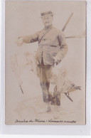 BOUCHES DU RHONE : Carte Photo D'un Chasseur De Mouettes Vers 1910 (oiseaux) - Très Bon état - Autres & Non Classés