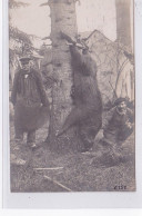 Environs De MARSEILLE EN BEAUVAISIS : Carte Photo D'un Sanglé Tué Par Mme CARON (chasseurs) - Très Bon état - Andere & Zonder Classificatie