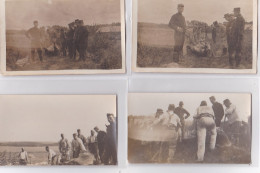 BRUYS : Lot De 7 Cartes Photo "autopsie D'un Cheval Mort Pendant La Première Guerre Mondiale (vétérinaire) Très Bon état - Autres & Non Classés