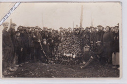 PERONNE (environs) : Carte Photo D'un Tableau De Chasse - Bon état (un Coin Plié) - Other & Unclassified