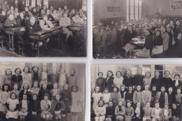 NANTEUIL LES MEAUX : Lot De 21 Cartes Photo De L'école Des Filles (est Jointe La Pochette D'origine) - Très Bon état - Sonstige & Ohne Zuordnung