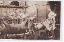 PARIS 19 ème : Lot De 2 Cartes Photo Des Abattoirs De La Villette - Bon état - Paris (19)