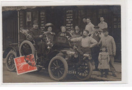 PARIS 10ème: Carte Photo De La Brasserie Michel - Café Raeppel Au 10 Boulevard Saint Martin (automobile) - Très Bon état - Arrondissement: 10