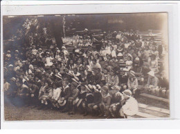 NOISY LE SEC : Carte Photo Des Enfants Devant GUIGNOL - Très Bon état - Noisy Le Sec