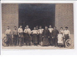 CLICHY : Carte Photo - 23 Rue Morice (garage Automobile ? Charron ?) - Très Bon état - Clichy