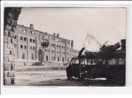 EGLETONS : Carte Photo De L'école Nationale Professionnelle Détruite En 1945 (WW2 - Militaire) - Très Bon état` - Egletons