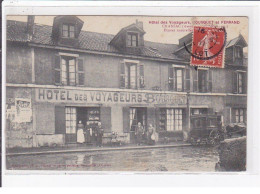 CRANSAC : Hotel Des Voyageurs Bousquet Et Ferrand - Très Bon état - Altri & Non Classificati