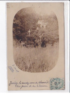 JUVISY SUR ORGE : Carte Photo Du Rendez-vous De Chasse - Vue Prise De Sur La Terrasse En 1907 - Très Bon état - Juvisy-sur-Orge