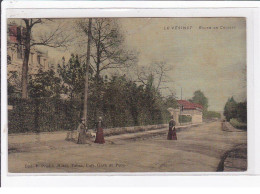 LE VESINET : La Route De Croissy (toillée) - Très Bon état - Le Vésinet