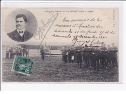 AVIATION : Carte Photo Avec Autographe De L'aviateur GIBERT En 1910 - Très Bon état - Aviadores