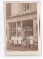 A LOCALISER : Carte Photo D'un Salon De Coiffure (coiffeur) - Très Bon état - Photos