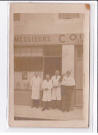 A LOCALISER : Carte Photo D'un Salon De Coiffure (coiffeur) - état - Photos