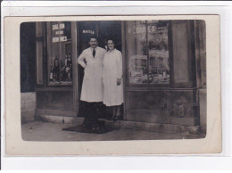 A LOCALISER : Carte Photo D'un Salon De Coiffure (coiffeur) - état - Photos