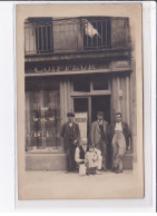 A LOCALISER : Carte Photo D'un Salon De Coiffure (coiffeur) -  Très Bon état - Fotos