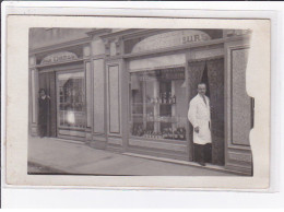 A LOCALISER : Carte Photo D'un Salon De Coiffure (coiffeur) - Très Bon état - Foto's